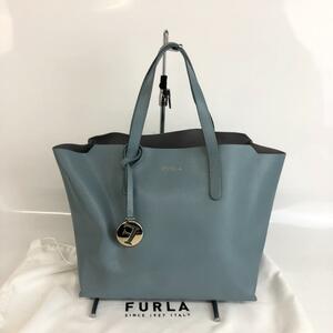 FURLA フルラ ハンドバッグ ライトブルー レディース ブランド バッグ 鞄 かばん レディース 送料無料 おしゃれ