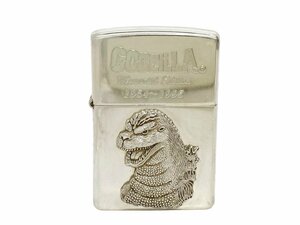 zippo ジッポー 1995年製 GODZILLA Memorial Edition 1954-1995 ゴジラ メモリアルエディション スターリング シルバー オイルライター/028