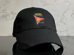 【未使用品】223KF★Ferrari フェラーリ キャップ 帽子 CAP 高級感のあるデザインの85%ポリエステル素材と15％コットン素材《FREEサイズ》