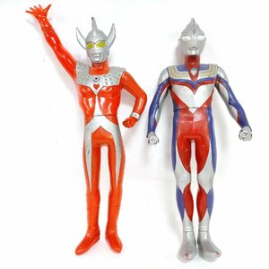 バンダイ人形ウルトラマン タイガ・タロウ ソフビセット 3542822