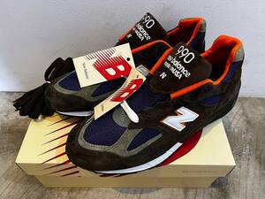 新品 本物 New Balance ニューバランス M990BR2 Made In USA アメリカ製 US-9.5/27.5cm 