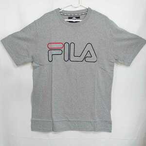 【L】FILA フィラ/BOROUGH TEE/半袖Tシャツ/グレー