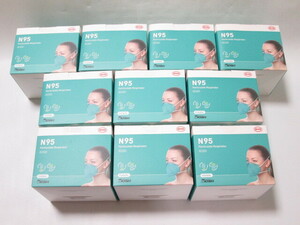 [my1 HN8990] BYD N95 サージカルマスク 20枚入り 10箱　計200枚 使用期限 2025年12月26日　医療用 マスク