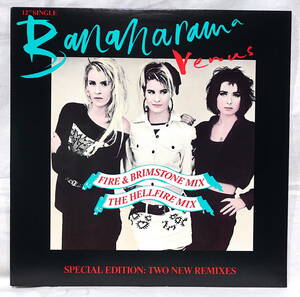 12’’【POPS/80’s】BANANARAMA/Venus(Special Edition: Two New Remixes)/US盤/バナナラマ/ユーロビート/新品同様極美品