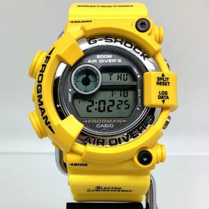 中古 G-SHOCK ジーショック ジャンク CASIO カシオ 腕時計 DW-8250Y-9T フロッグマン FROGMAN 【IT14VBIPOJSU】