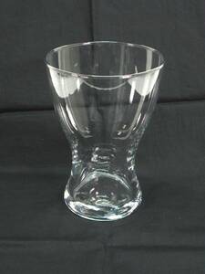 [R105]Design Asa Gray フラワーベース 花瓶 ガラス インテリア小物