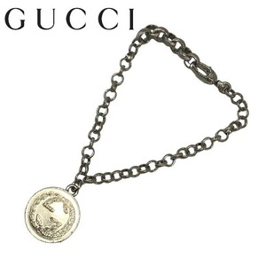 A86 GUCCI グッチ　GGコインチャームビー ブレスレット　蜂 シルバー チャーム