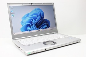 ノートパソコン Windows11 中古 Panasonic レッツノート CF-LV7 第8世代 Core i5 SSD256GB メモリ8GB Windows10 14インチ カメラ