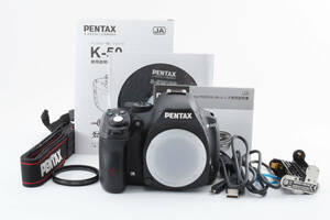 Pentax K-50 16.3 MP デジタル 一眼レフ カメラ ボディ シャッター回数6266 ペンタックス 269
