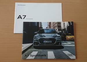 ★アウディ・A7 スポーツバック Sportback 2019年10月 カタログ ★即決価格★