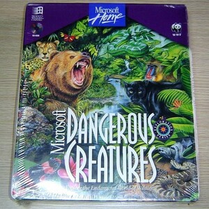 Windows用 Microsoft DANGEROUS CREATURES 未開封新品