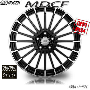 無限 MDCF ブラックミラーフェイス 20インチ 5H120 8.5J+53 4本 業販4本購入で送料無料 FK9