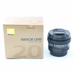 ●極上品●ニコン Nikon 単焦点レンズ AF Nikkor 20mm f/2.8D 【3b14】