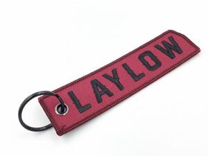 New!【LAYLOWタグキーホルダー ワイン】Stance Nation/USDM/illest/スタンス/ヘラフラ/北米/Simply Clean/Cambergang/Lowered lifestyle