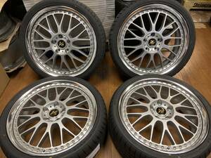 ◆限定1Set◆未使用展示品!!WORK VS-XX 19インチ◆7.5J+45 5H114.3◆225/35R19 新品タイヤ付き◆ノア ヴォクシー ステップワゴン マツダ3