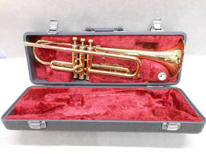 #31121 YAMAHA ヤマハ トランペット YTR-236 ゴールドカラー 管楽器 ハードケース付