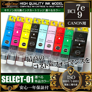 プリンタインク 単品 BCI-7ePM フォトマゼンタ 互換 キヤノン CANON