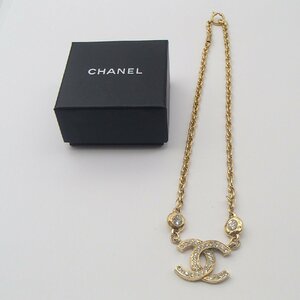 ◎CHANEL シャネル ネックレス / ストーン ヴィンテージ　ココ ココマーク アクセサリー 箱◎