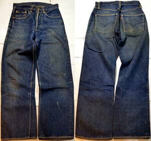 t492/LEVIS503BXX(501XX)47 片面タブ 革パッチ 40