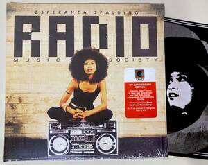 2LP★Esperanza Spalding『Radio Music Society』★Q-Tip, Michael Jackson, Stevie Wonder, Lalah Hathaway★Jazz, Funk, Soul★★