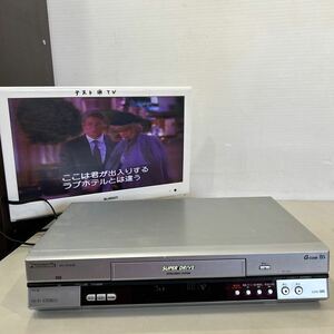 QW3654 再生OK Panasonic パナソニック NV-HV90B-S VHS ビデオデッキ　早送り/巻き戻しOK 0318