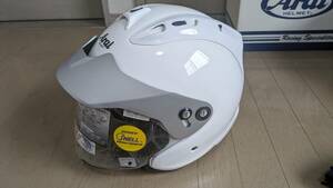 Arai アライ SZ-RAM4 UP TOWN エスゼット ラム4 アップタウン 白 ジェットヘルメットXLサイズ