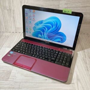 Ne7-1 【YA-3】 ③★core-i7★初期設定済み★［TOSHIBA］T552/58GR Win11 メモリ4GB HDD320GB 中古 お得なオプション有り♪