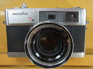 ◎B/897●ミノルタ MINOLTA☆フィルムレンジファインダーカメラ☆7S☆動作不明☆ジャンク