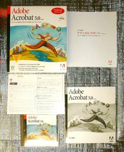 【3465】Adobe Acrobat5.0 アドビ アクロバット PDF作成ソフト 対応(DOS/V,PC-98,Microsoft Office,Windows 95OSR2.0/98/Me/NT4.0SP6/2000)