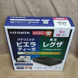 送料無料!!新品■I-O DATA HDD-AUT4 録画用ハードディスク 4TB USB 3.2（Gen 1）/3.0/2.0 24時間連続録画対応