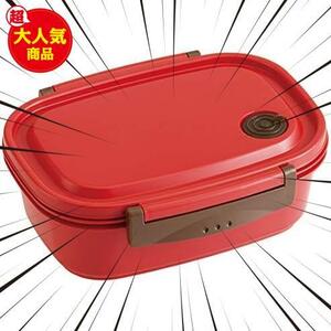 ★720ml★ () ラク軽 軽い 弁当箱 L レンジ対応 720ml レッド シール容器 保存容器 XPM5赤