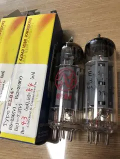 未使用JJ ELECTRONIC EL84 SOVTEK EL84セット 真空管