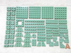 LEGO★A 正規品 サンドグリーン プレート 同梱可能 レゴ シティ タウン クリエイター エキスパート ハリーポッター 自由の女神 ヨーダ