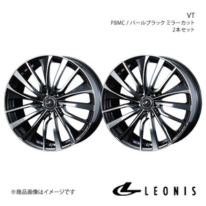 LEONIS/VT ムラーノ Z50 アルミホイール2本セット【20×8.5J 5-114.3 INSET45 PBMC】0036386×2