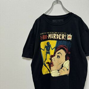 1-800-Murder グラフィック　アート柄　HotTopic Tシャツ