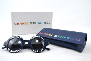 新品 19SS (Chanel x Pharrell Capsule Collection) シャネル × ファレルウィリアムス カプセルコレクション ネイビー サングラス