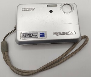 SONY ソニー コンパクトデジタルカメラ Cyber-Shot DST-T3 シルバー（ジャンク品）