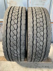 引取可能 245/70R19.5 BRIDGESTONE ECOPIA M801 6mm 20年製 2本