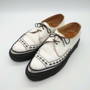 GEORGE COX ジョージコックス 5289 GIBSON ギブソン ラバーソール シューズ 靴 イングランド 英国製 ブラック ホワイト ブランド tp-24x290
