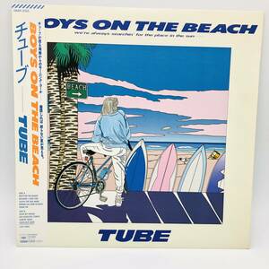 保管品 レコード LP チューブ TUBE BOYS ON THE BEACH ボーイズオンザビーチ CBS ソニー SONY 28AH2125