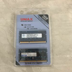 UMAX ユーマックス　メモリ16GB