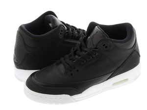 NIKE AIR JORDAN 3 RETRO BG ナイキ エア ジョーダン 3 レトロ BG 23.5cm BLACK/BLACK/WHITE 美品