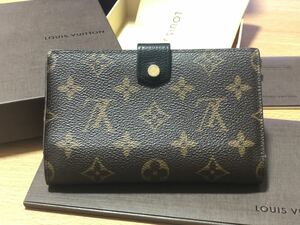 Louis Vuitton ルイヴィトン モノグラム ポルトフォイユ・パラスコンパクト 財布 ノワール 黒 M60990 レディース◆中古