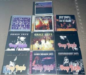 ディープ・パープル DEEP PURPLE ★ LIVE 10点★ LONG BEACH / CALIFORNIA / PARIS / COPENHAGEN / STOCKHOLM / GRAZ ★