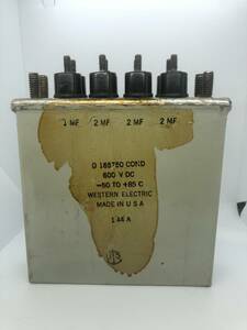Western Electric D-165750 COND 1個