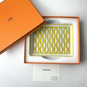 新品 エルメス HERMES ソレイユ ドゥ デザート プレート お皿 陶器