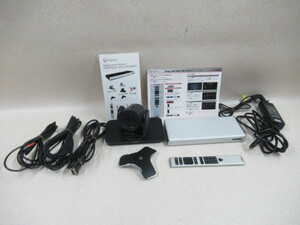 Ω ZD2 9077※保証有 ポリコム Polycom HDビデオ会議システム　 RealPresence Group300＋MPTZ-11