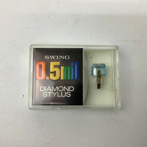 SWING レコード針 0.5mil TR-N-34 トリオ L DIAMOND STYLUS【Y955】