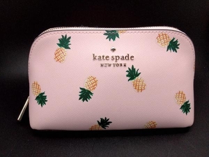 kate spade K7220 ポーチ ピンク パイナップル ケイトスペード