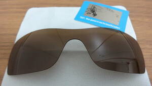 ★オークリー　バットウルフ用 カスタム偏光レンズ　Batwolf BROWN Color Polarized